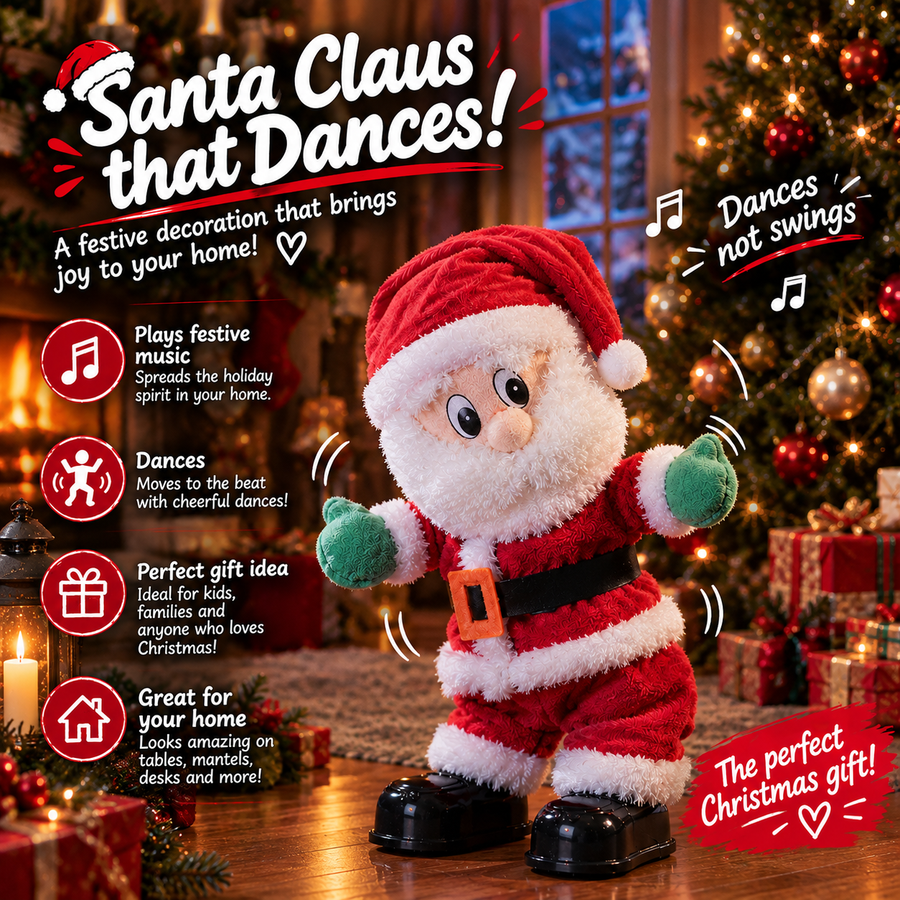 Musical Dancing Santa Claus